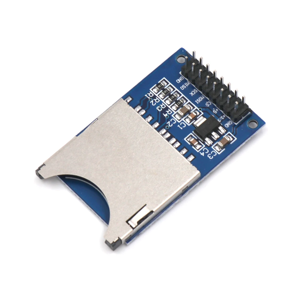 10 шт./лот модуль чтения и письма SD карты разъем считыватель ARM MCU для arduino|sd card module|mcu