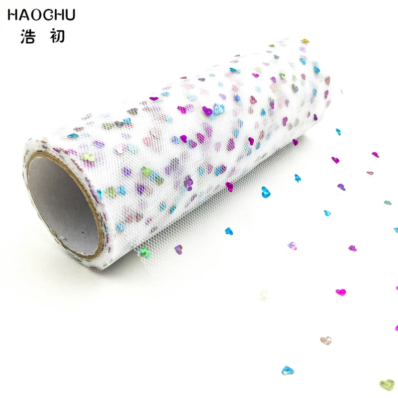 HAOCHU 27 цветов 15 см широкая Радужная фатиновая юбка пачка с цветными сердечками из
