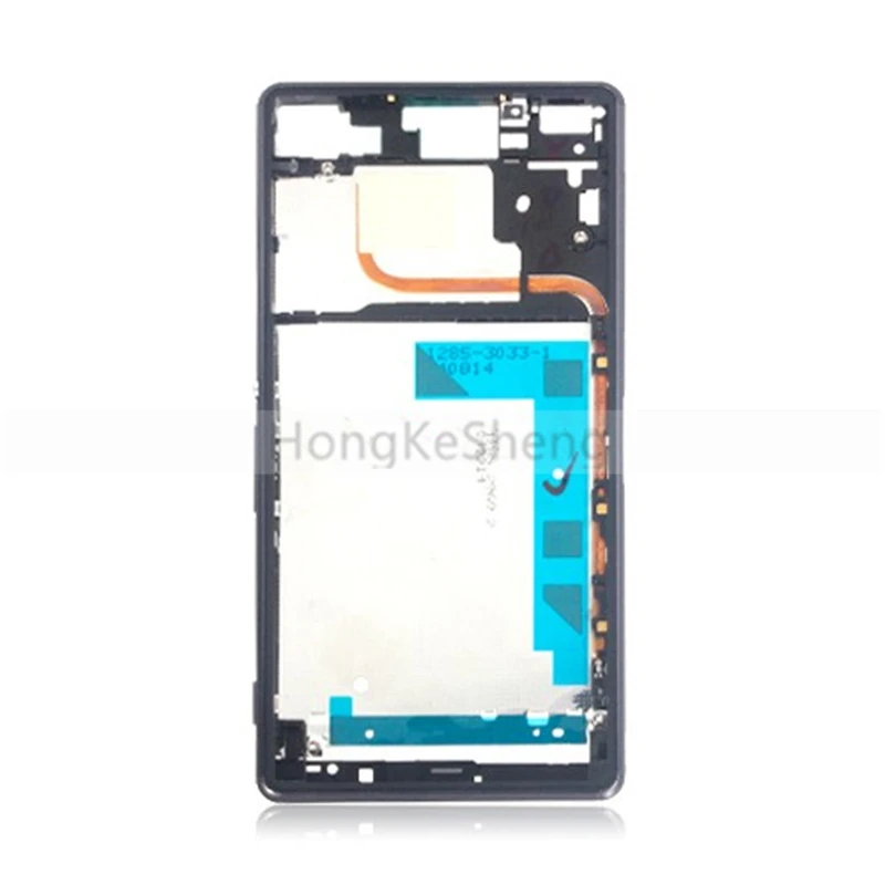 OEM средняя рамка с кнопками разъем ЖК передняя корпуса для Sony Xperia Z3 D6653 D6603 S0L26 Dual L55T
