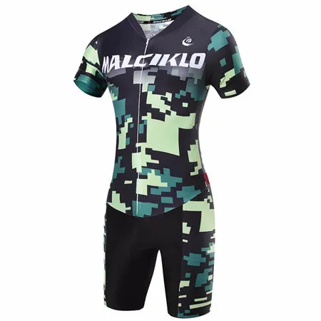 Malciklo Триатлон спортивный костюм высокое качество велосипедные наборы Ciclismo Skinsuit Мужская велосипедная Джерси быстросохнущая велосипедная одежда - Цвет: Jumpsuit Sets