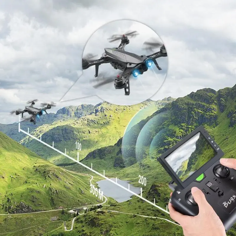 MJX ошибок B6 квадрокоптер гонки RC Quadcopter мини беспилотный с Камера HD