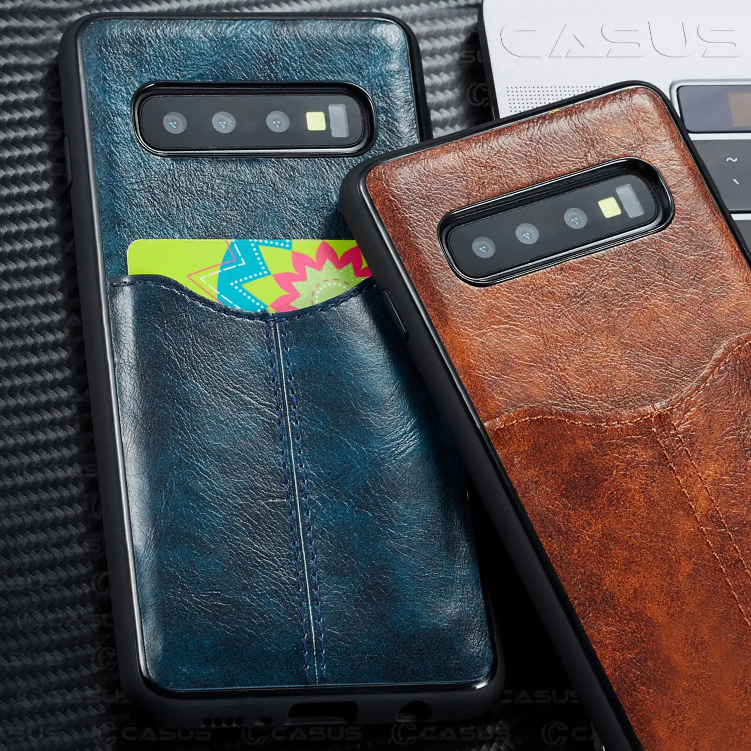 Из искусственной кожи чехол бумажник для samsung Galaxy S10 S10e плюс Чехол карты Винтаж S7 S8