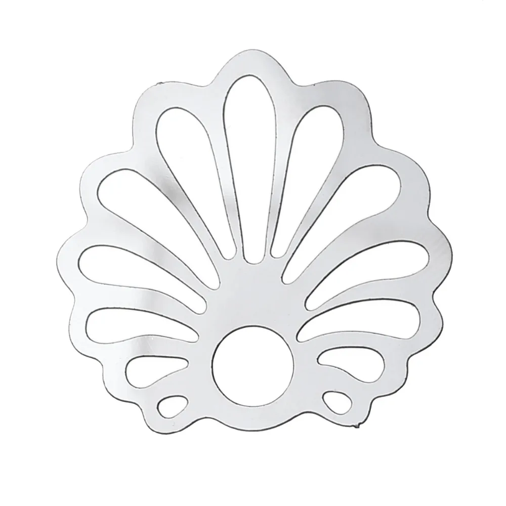 Филигранное тиснение с узором в полоску из нержавеющей стали 304 серебристого