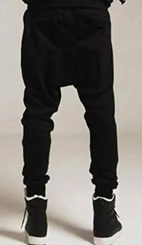 Фото Abetteric мужские шнурок Sweatpant хип-хоп танец бегуном Дамские шаровары Мужская одежда Abetteric мужские шнурок Sweatpant хип-хоп танец бегуном Дамские шаровары Мужская одежда