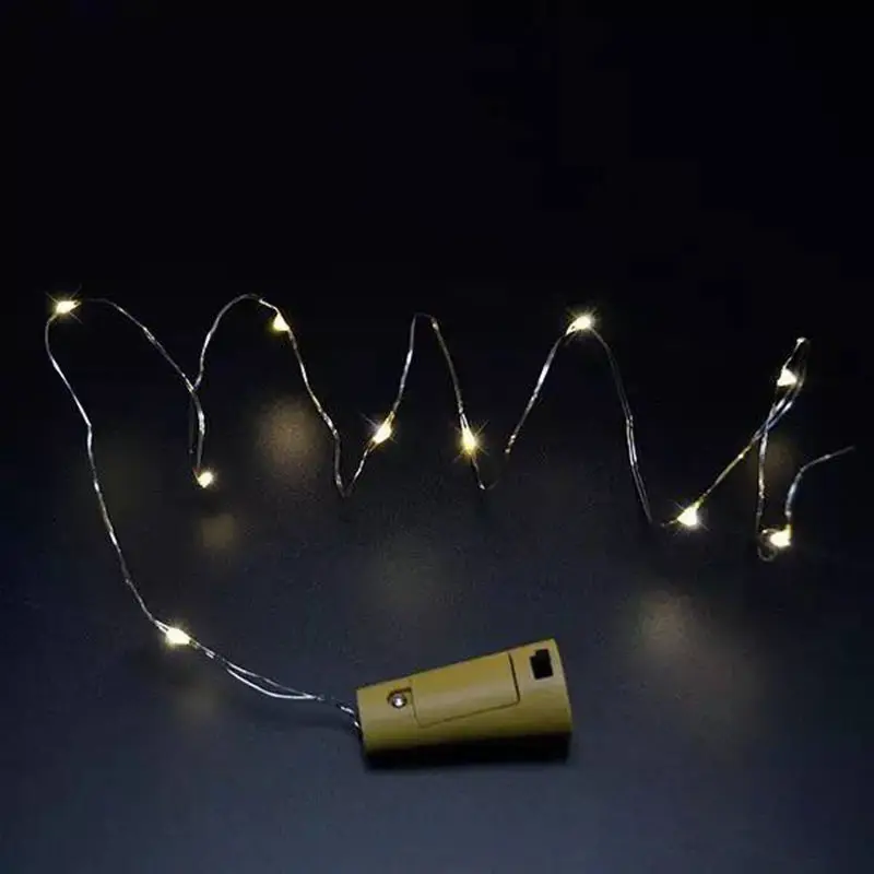 5 шт длина 2 м 20LED гирлянда в провод Медь строка светильник форме пробки бутылки