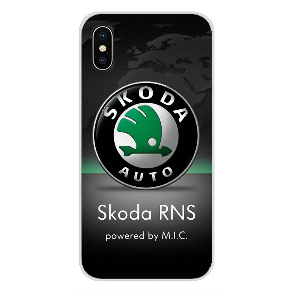 images 1 Для Apple iPhone X XR XS MAX 4 4S 5 5S 5C SE 6 6 S 7 8 Plus ipod touch 5 6 Skoda автомобильные аксессуары с логотипом чехлы для телефонов Чехлы - Цвет: images 1