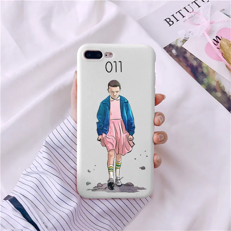 TPU Необычные вещи Рождественские огни чехол для iPhone 7 6S 8 Plus X 5s SE мягкая Матовая силиконовая, в цветах радуги чехлы для телефонов задняя крышка Funda - Цвет: TPU
