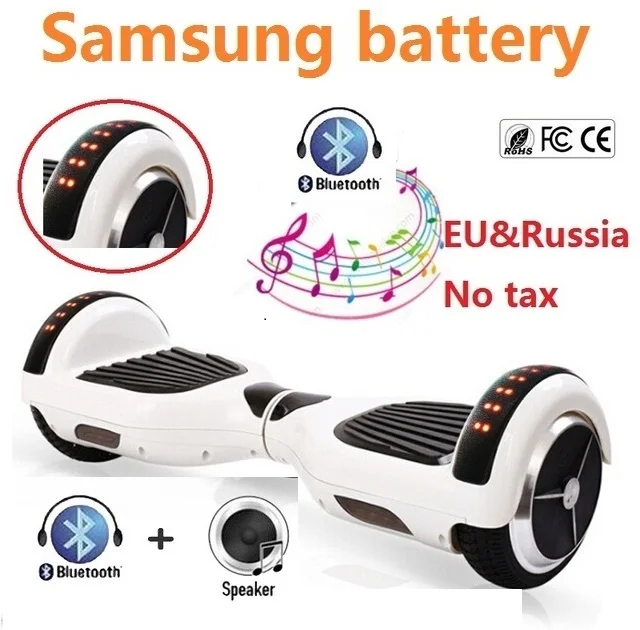 Электрический скейтборд скутер samsung Аккумулятор hover доска самобалансирующий