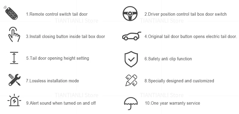 Для Volkswagen Tiguan L Электрический дверь багажника, датчик ноги, автоматическая дверь багажника, модификация багажа, автомобильные принадлежности