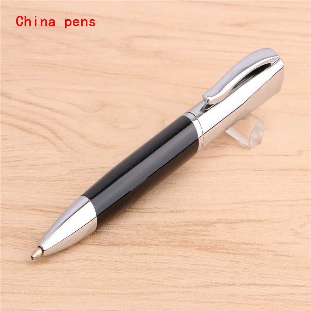 Шариковая ручка из нержавеющей стали 819 с плоским наконечником|pen rack|pen highlighterpen port
