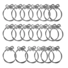 Защитные кабели с петельными концами для крепления сценического освещения, 20 шт.лот, 85 см, из нержавеющей стали, вес 40 кг