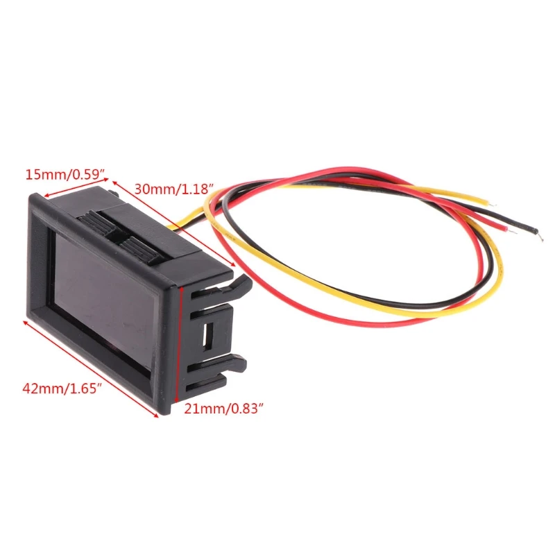 2 in 1 LED Tachometer Gauge Digital RPM Voltmeter for Auto Motor Rotating Speed | Инструменты
