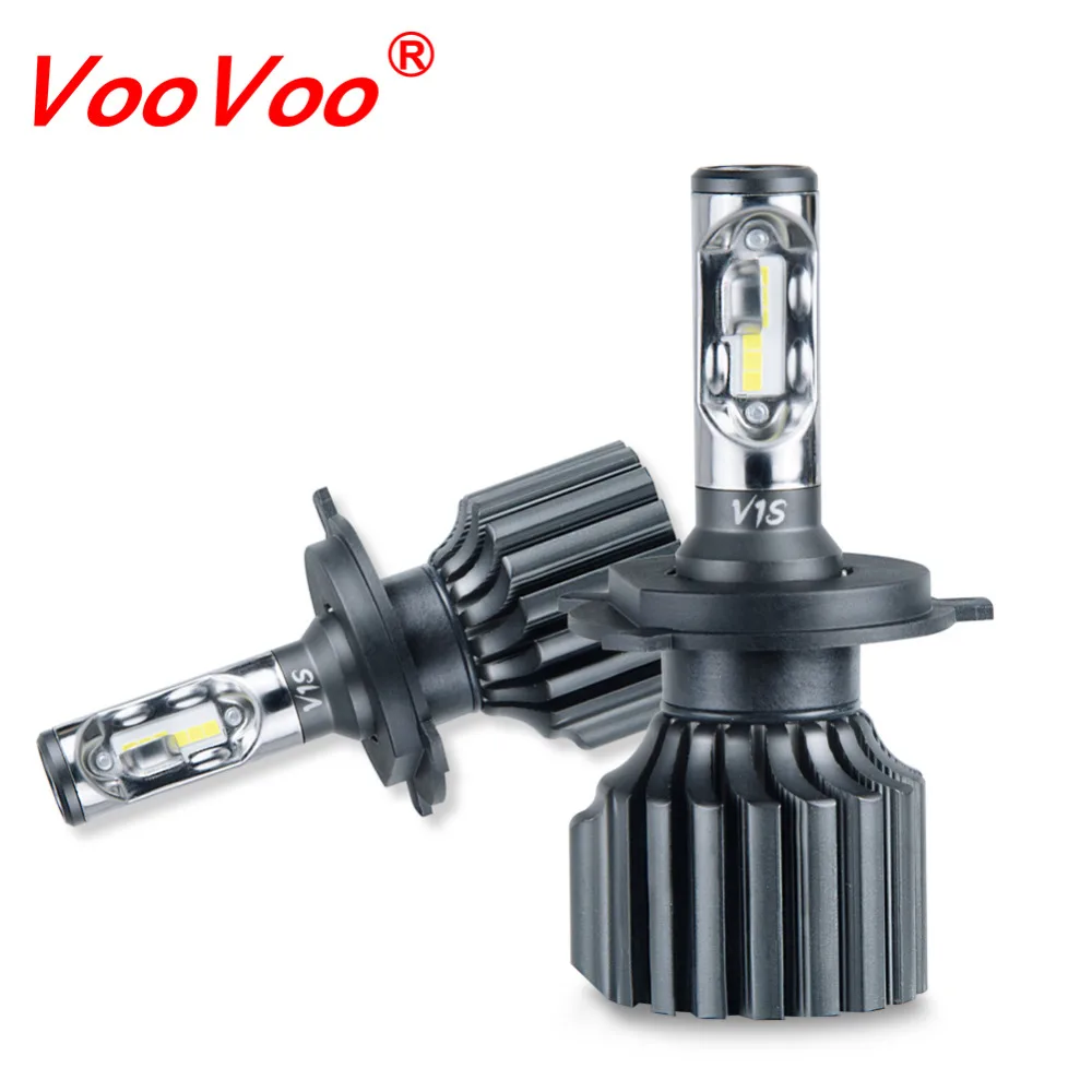 VooVoo CSP светодиодный головной светильник H4 лампы H7 HB3 HB4 H11 H8 H3 H27 H13 H15 12000LM авто фары