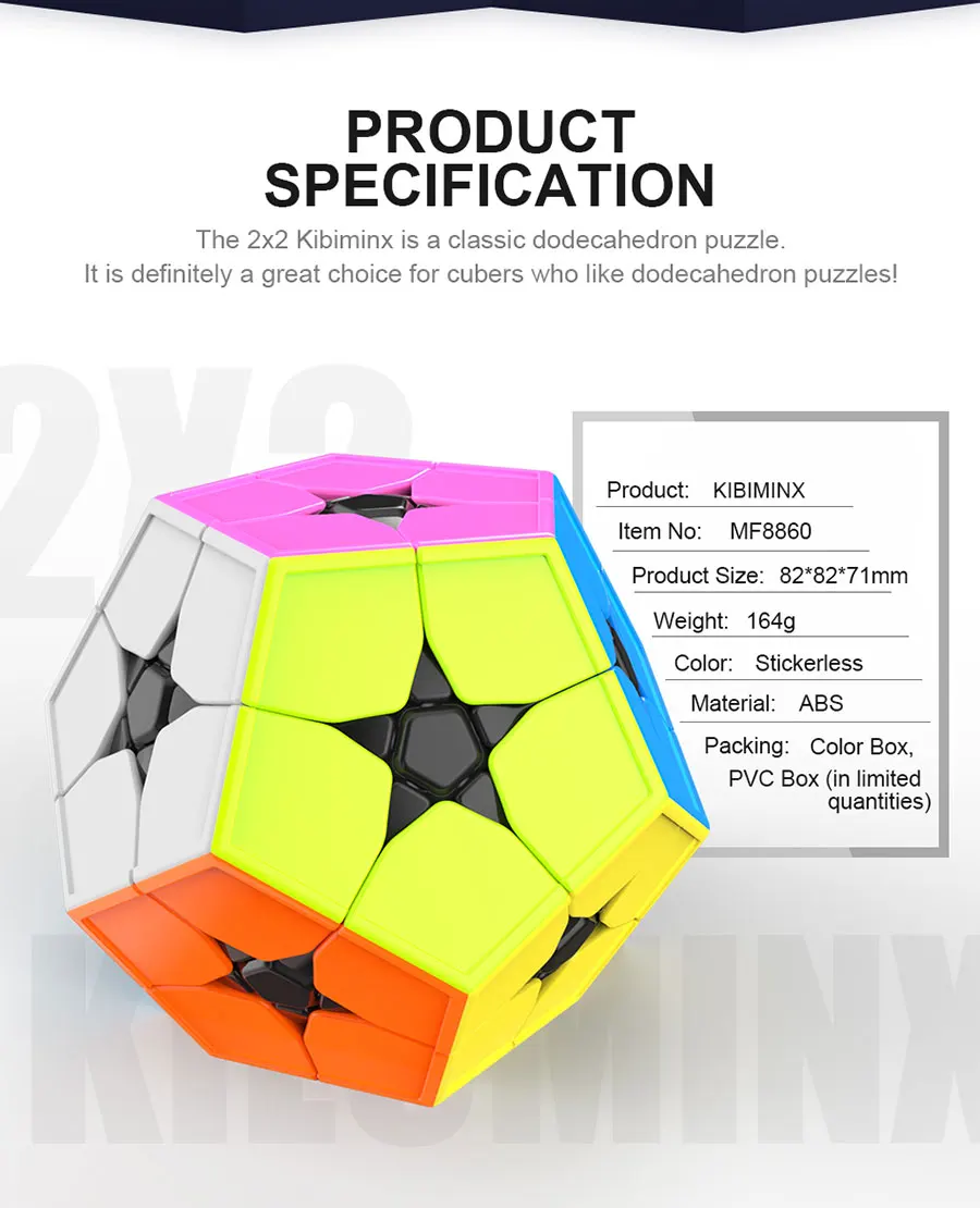 Волшебный куб, головоломка, MoYu Yuhu MeiLong megaminxeds 2x2 кубатуры классе megamin x kibiminx dedocahedron 12 Сторон Профессиональный Кубик Рубика