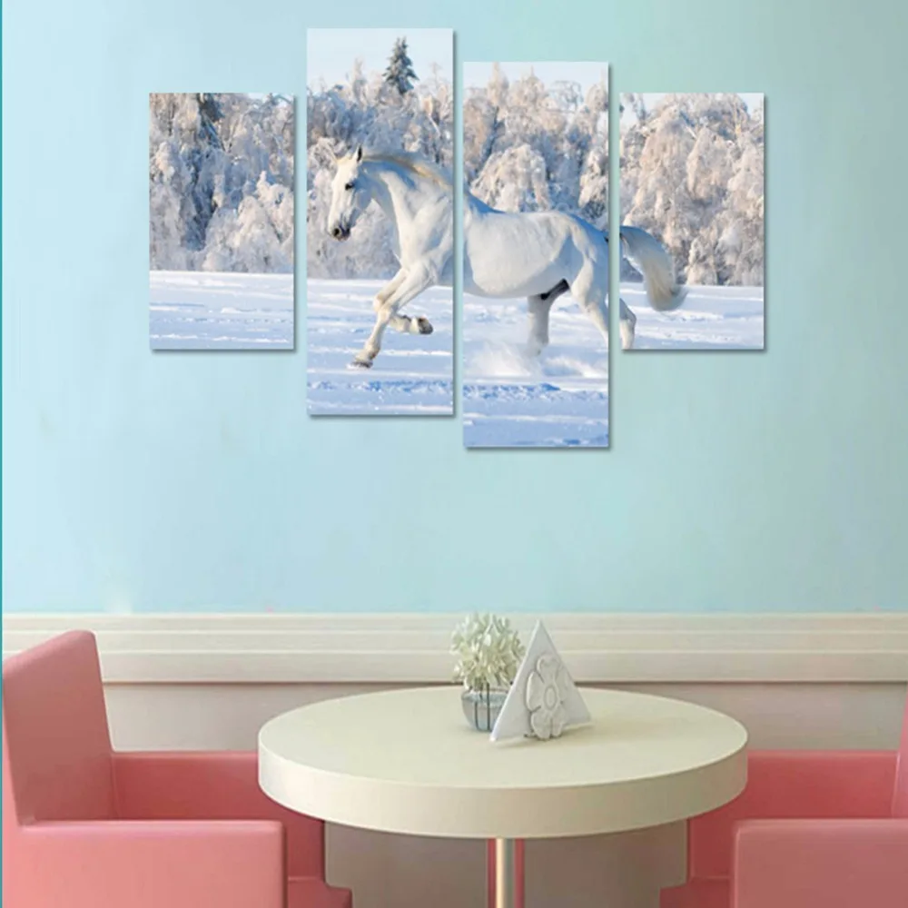 Творческие самоклеящиеся наклейки на стену Лошадь 5 шт./компл.|Наклейки стену| |