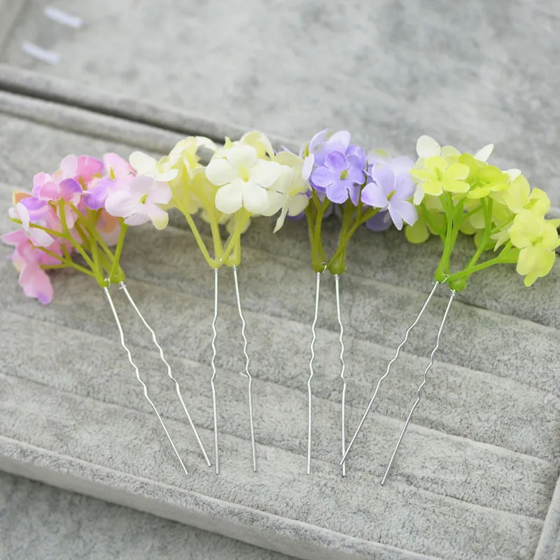 Ливера Новая мода Красочные Ткань заколки личности Для женщин партии Женские