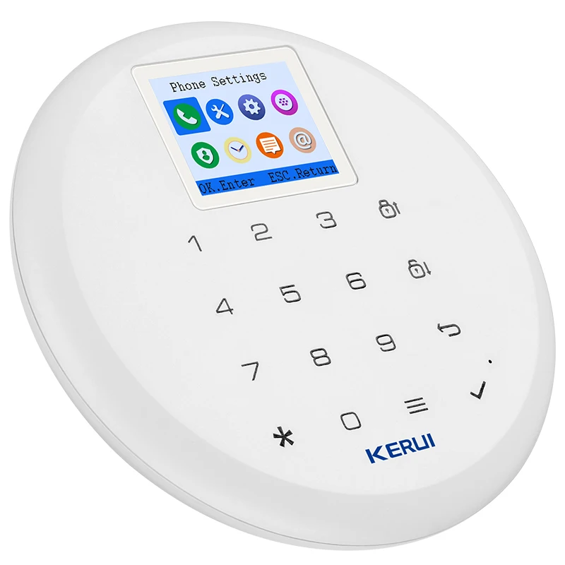 Домашняя система охранной сигнализации KERUI G17 GSM домашняя Wifi противоугонной
