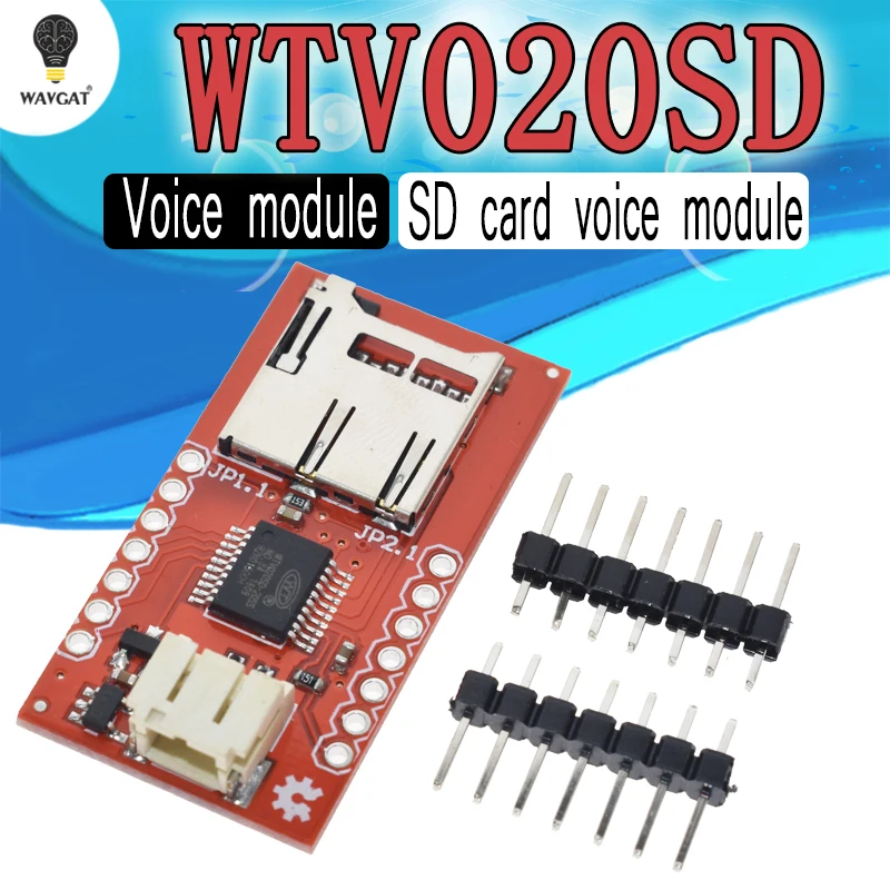Аудио WTV020SD аудио модуль micro SD карта звуковой игровой устройства в наличии для
