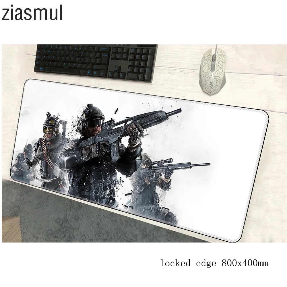 Игровой коврик для мыши warface, 800x400x3 мм