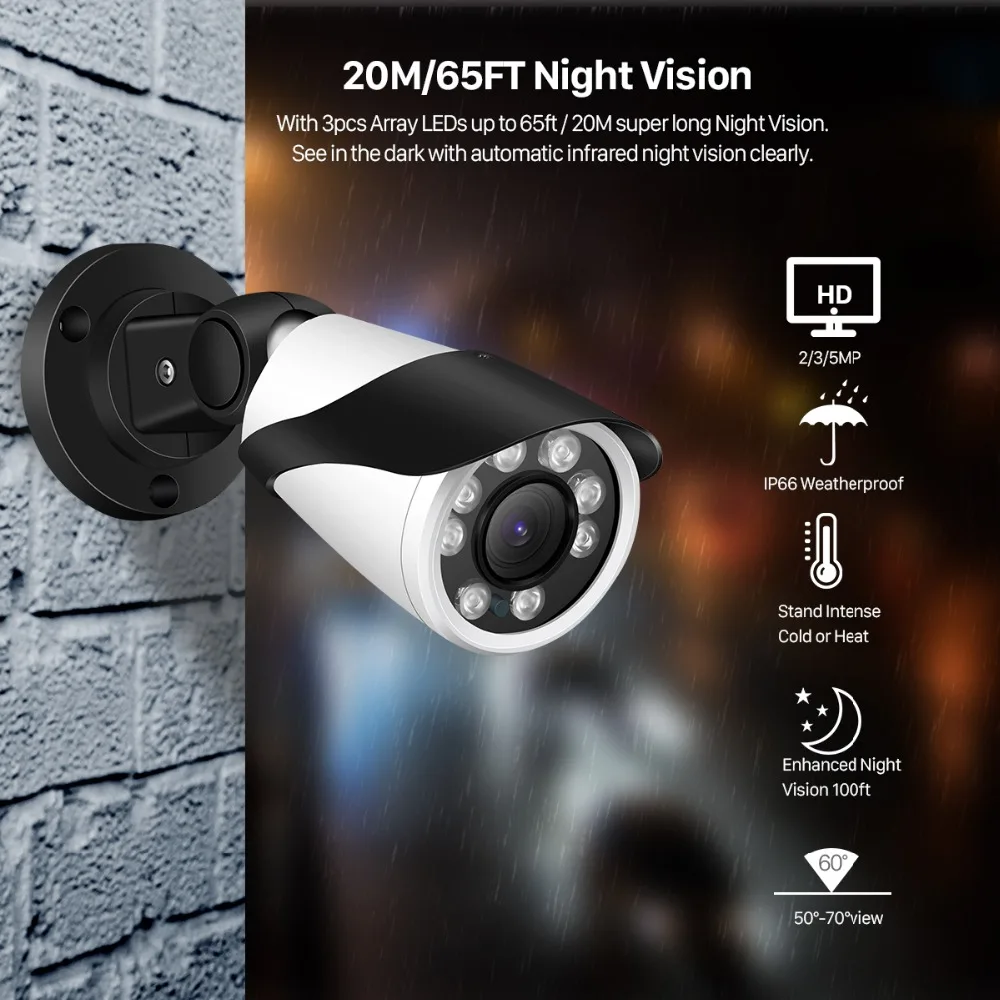 BESDER HD 4CH 4MP POE Система безопасности комплект H.265 4X Zoom IP камера для наружного