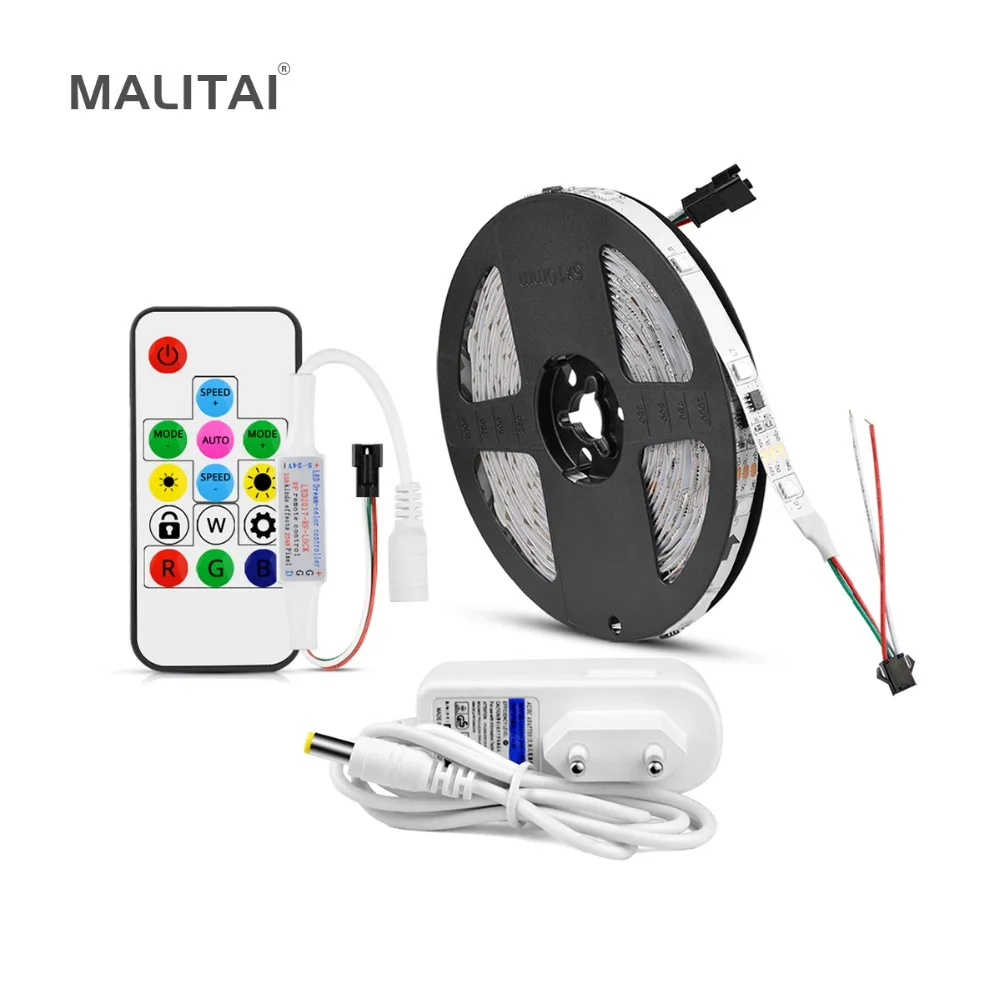 Смарт адресуемый светодиодный светильник пиксельная RGB лампа цветная неоновая