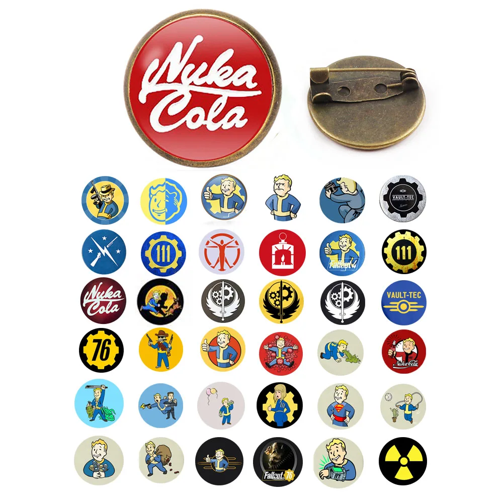 Женская брошка Pip Boy простая симпатичная Nuka Cola Fallout Raduation 4 из сплава модный стиль