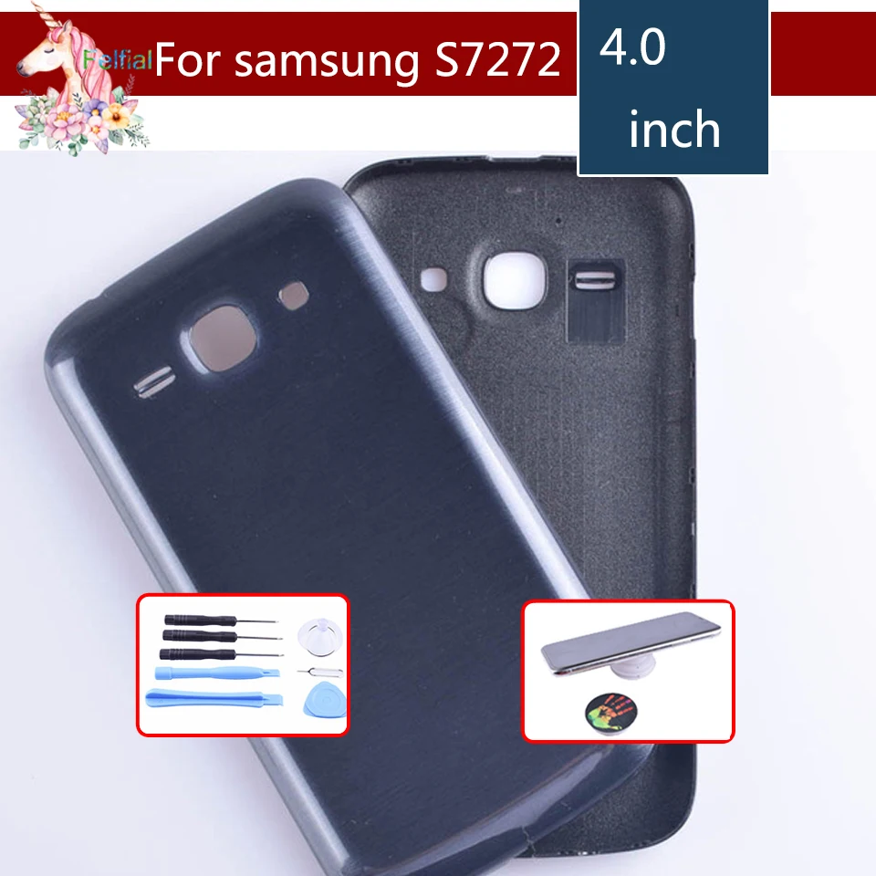 Для samsung Galaxy Ace 3 S7270 7270 S7272 7272 Корпус Батарея крышка задняя дверь Чехол Корпус Замена