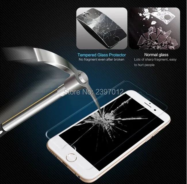 SZAICHGSI 9H 0 26 мм закаленное стекло для защиты экрана apple iphone 6/6s plus с розничной