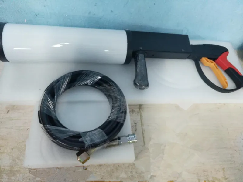 Dj Led пистолет Co2 пистолет пистолетный Co2 струйный станок сценический эффект рукоять Co2 пистолет диско оборудование светодиодный сценический светильник RGB клуб бар свадьба