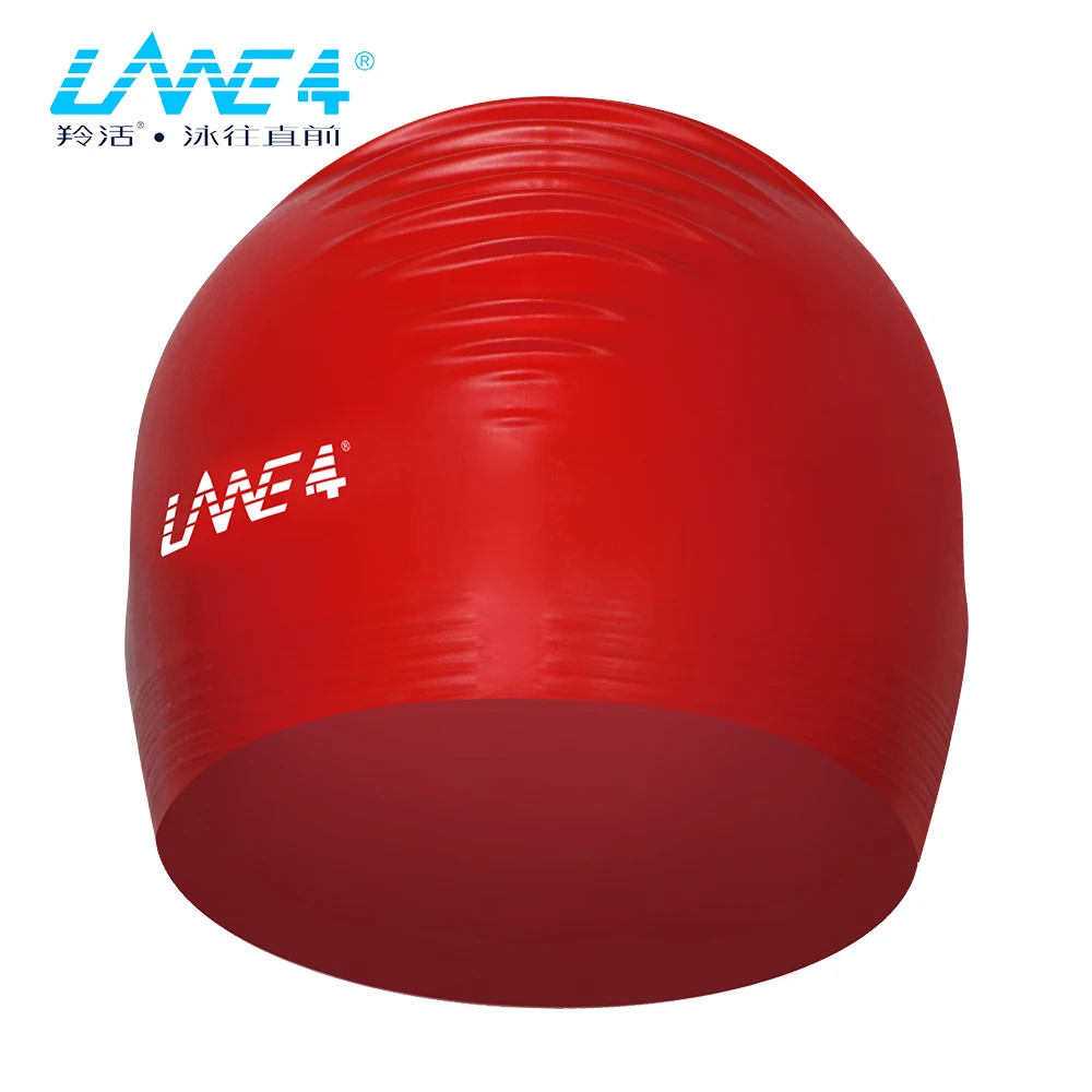 LANE4 плавательная Шапка удобная легкая профессиональная для взрослых женщин и мужчин# AJ010