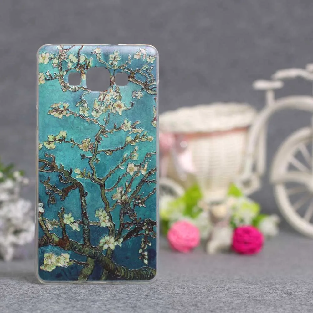 

Soft TPU Case For Samsung Galaxy J7 2016 J710F Phone Back Cover Silicone Cases for Samsung J 7 2016 J710 3D Relief Print Pattern