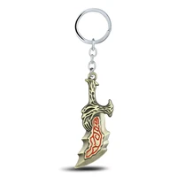 mengtuyi keychain dota 2god of war key chains olympus katros accessory keychain ornament holder metal