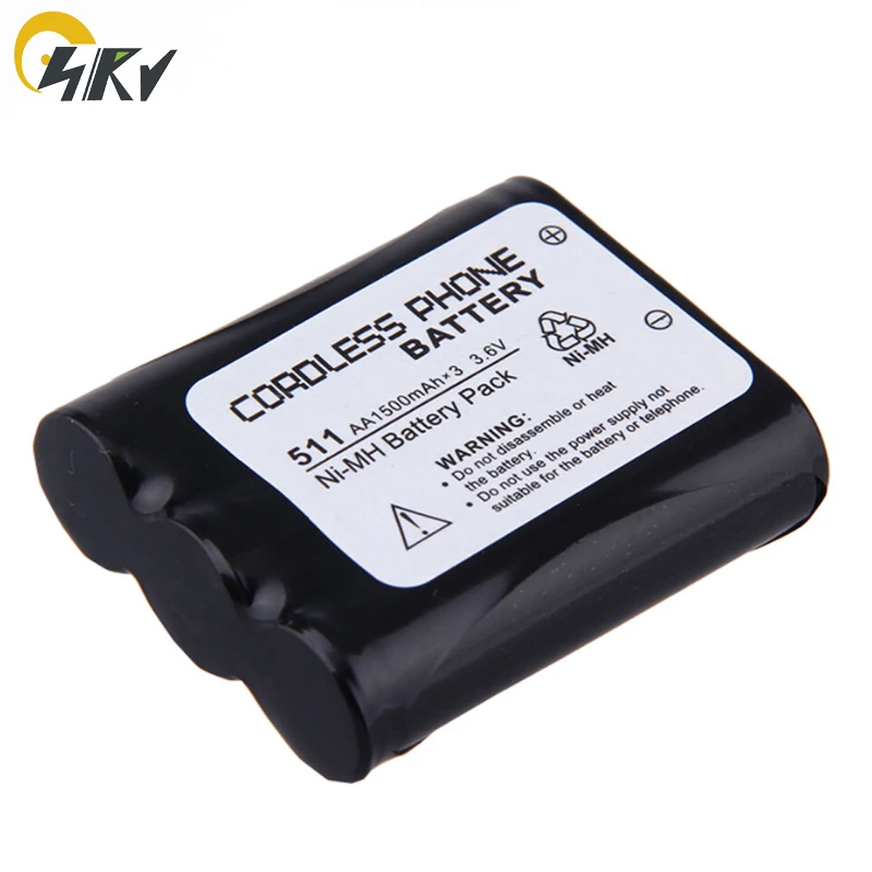 2XNIMH 3 6 V 1500mAh AA домашний телефон Батарея для цифрового фотоаппарата Panasonic P511 P-P511 PP511