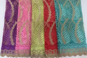 CYL188 (1) Pink african clothing free shipping 5y/pieces french lace high quality 100% cotton for party wedding dresses | Дом и сад