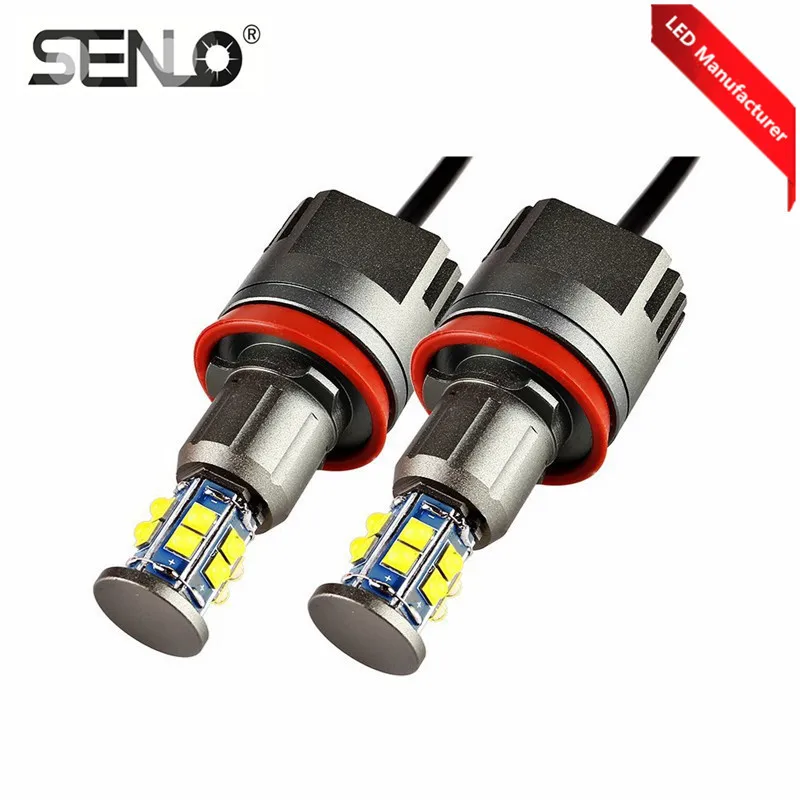 

High bright H8 E92 LED marker canbus LED angel eyes 120W XENON White 6000K for bmw X5 E70 X6 E71 E90 E91 E92 M3 E60