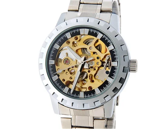 Часы мужские автоматические механические из нержавеющей стали|hombre|hombre relojhombre 2016 |