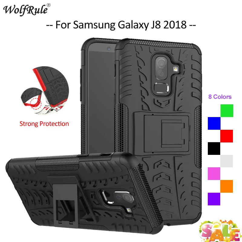 

For Cover Samsung Galaxy J8 2018 Case TPU & PC Armor Phone Case For Samsung Galaxy J8 2018 Cover For Samsung J8 2018 J810 6''