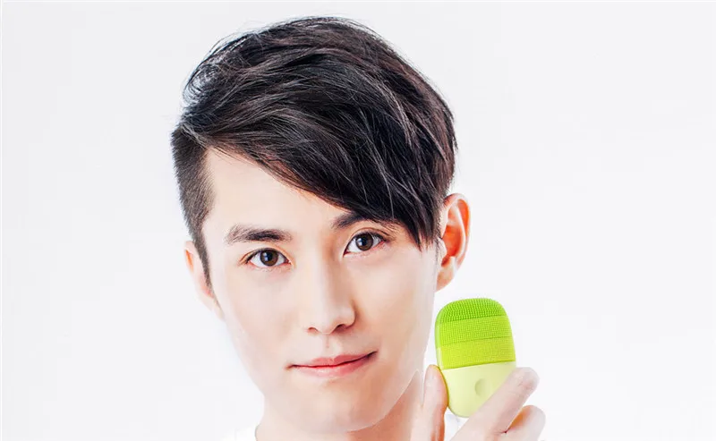 Xiaomi inFace электрическая глубокая Чистящая Щетка массажная Соник для мытья лица водонепроницаемый силиконовый очищающий крем для лица C2