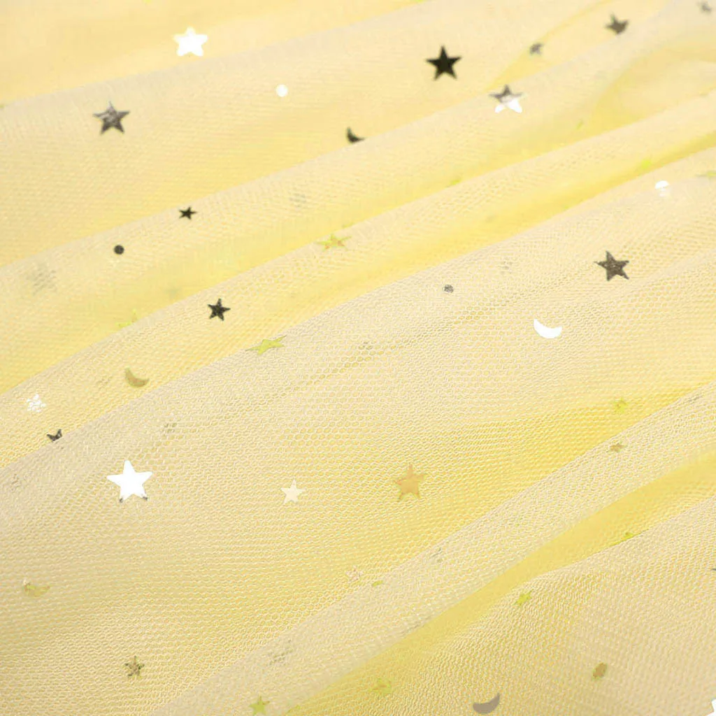 Princess Elegant Fashion Baby Kids Girls Stars Sequins Party Dance Ballet Tutu Skirts tule skirt girls children skirts | Детская одежда