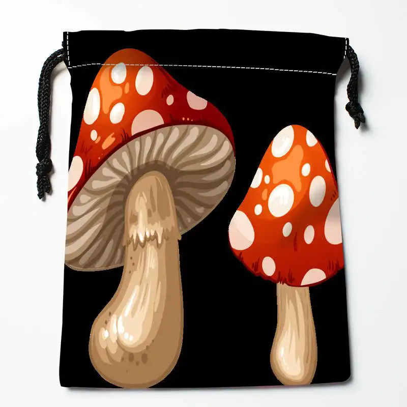 Новое поступление гриб Drawstring Сумки для хранения пользовательских печатных получать сумка Тип Сумки для хранения Размеры 18x22 см - Цвет: Темный хаки