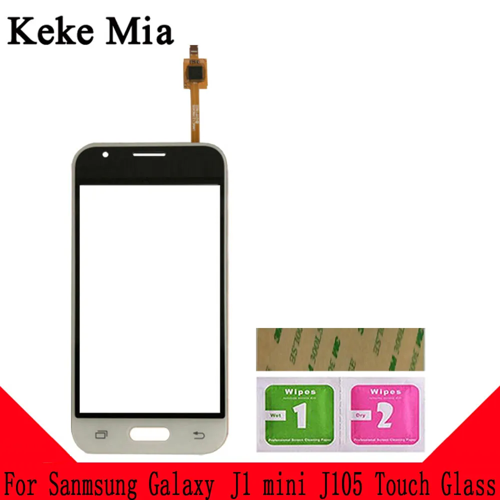 White No Tools Keke Миа 4," сенсорный экран для samsung Galaxy J1 mini J105 J105H J105F J105B J105M SM-J105F дигитайзер стеклянная панель - Цвет: White No Tools