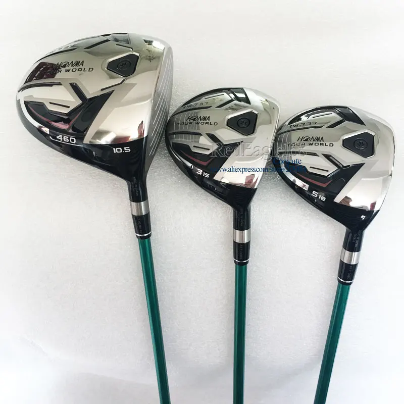 Новые клюшки для гольфа HONMA TW737P набор клюшек Деревянные графит клюшка бесплатная