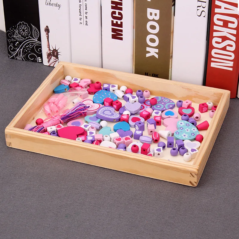 Деревянные блоки сделай сам бабочка игрушки резьба бисер для игр развивающая