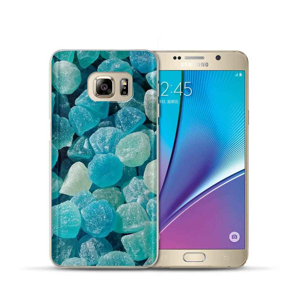 Модный чехол для телефона Samsung Galaxy S8 J3 J5 J7 A5 2017 2016 2015 S6 S7 Edge S9Plus карамельный Silicona Casos