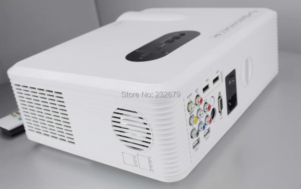 1280 * 800 с высоким разрешением HD видео проектор 2 жк-hdmi и 2usb vga тв-тюнер соединение DVD /