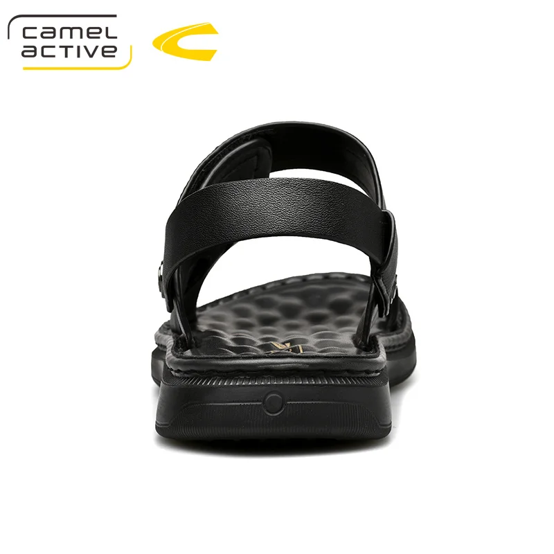 Мужские сандалии Camel Active натуральная кожа пляжная обувь Брендовые повседневные
