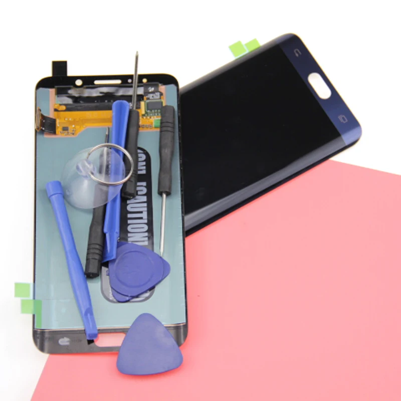 Дисплей для samsung Galaxy S6 Edge Plus G928 G928F ЖК экран сенсорный дигитайзер сборка plus g928