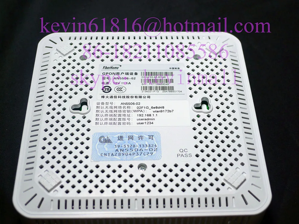 AN5506-02-FG GPON ОНУ оптический сетевой блок применяется к FTTH FTTO модемы 2 интернет
