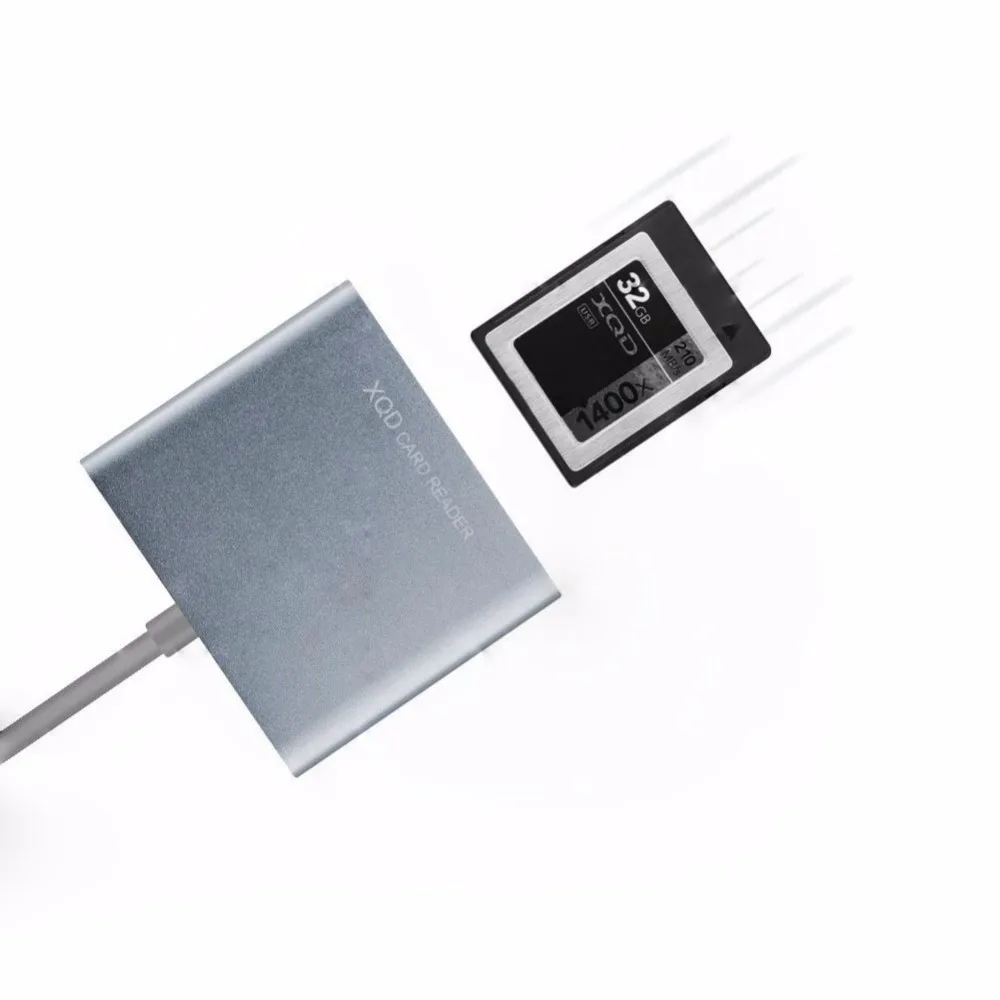 Устройство для чтения карт памяти Moveski OT 5212 XQD 2 0 USB 3 алюминиевый сплав|Переходники