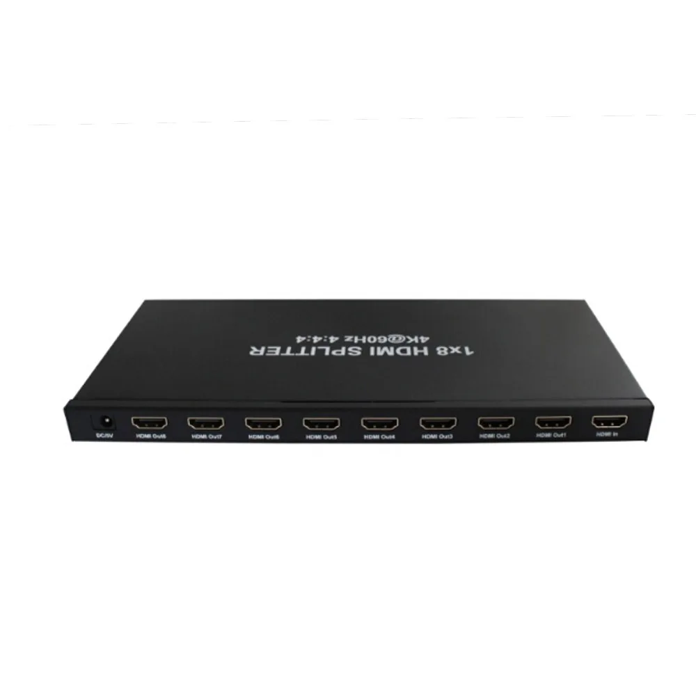 PUZHIJIE HDMI2.0 Ultra HD 4K 60HZ 1x8 HDMI сплиттер с высоким разрешением до x 2K 1080P 18 Гбит/с 36 битный